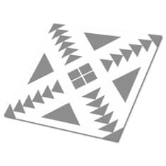 Decormat Samolepilne pvc ploščice Kvadratki in trikotniki 30x30 cm 9 ploščic