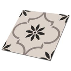 Decormat Samolepilne pvc ploščice Vzorec arabskega cvetja 30x30 cm 9 ploščic