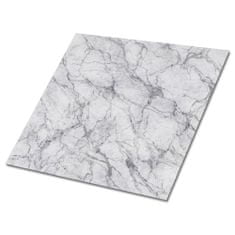 Decormat Samolepilne pvc ploščice Siv marmor 30x30 cm 9 ploščic