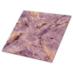 Decormat PVC ploščice Tekstura roza marmorja 30x30 cm 9 ploščic