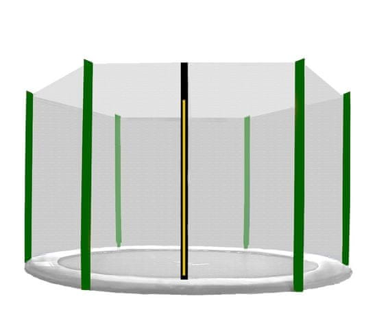 Aga Zaščitna mreža 250 cm za 6 palic Črna mreža / Temno zelena