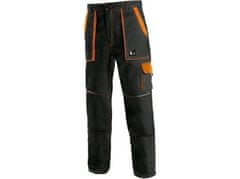 CXS Delovne hlače CXS LUXY JOSEF, črno-oranžne 