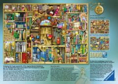 Ravensburger Puzzle Bizarna knjižnica 2, 1000 kosov