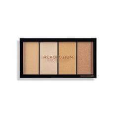 Makeup Revolution Read Loaded (Highlighter Palette) Luster Light s toplo 4 x 5 g