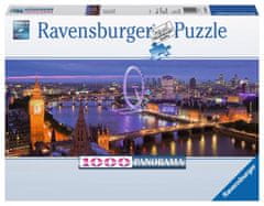 Ravensburger Panoramska sestavljanka Nočni London 1000 kosov