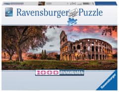 Ravensburger Panoramska sestavljanka Sončni zahod nad Kolosejem, Italija 1000 kosov