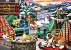 Ravensburger Puzzle Cozy places: All over the floor XXL 500 kosov