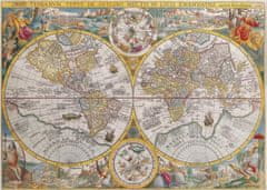 Ravensburger Puzzle Zemljevid sveta r.1594, 1500 kosov