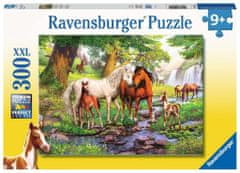 Ravensburger Puzzle Konji ob reki XXL 300 kosov