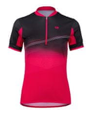 Etape ženska kolesarska majica Liv, roza/črna, M