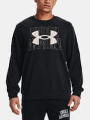 Under Armour Pulover UA Rival Terry Logo Crew-BLK S