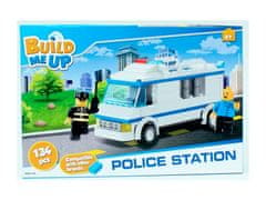 Mikro Trading BuildMeUp Gradbeni kompleti, Policijska postaja 134 kosov v škatli