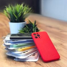 WOZINSKY Silikonsko prilagodljivo trpežno ohišje iPhone 13 mini Color Case rdeče barve