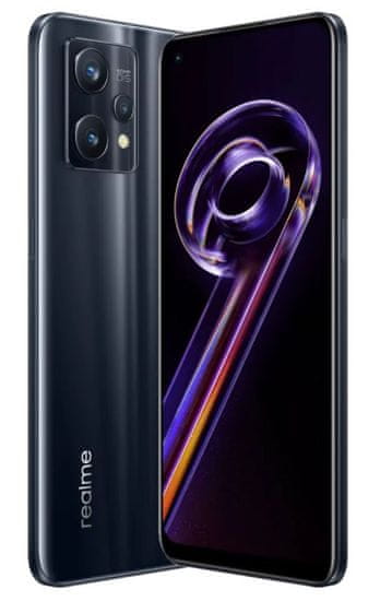 realme 9 Pro+ mobilni telefon, 6GB/128GB, črn