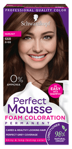  Schwarzkopf Perfect Mousse barva za lase, 668 lešnik