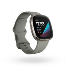 Fitbit Sense pametna ura, siva (FB512SRSG)