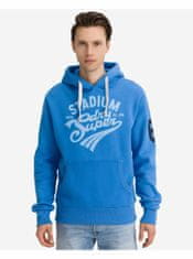 Superdry Moška Collegiate Graphic Pulover Modra S