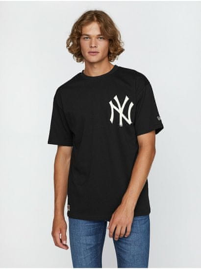 New Era Moška MB Big ogo New York Yankees Majica Črna