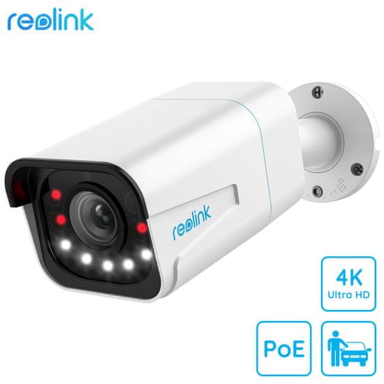 Reolink RLC-811A kamera, PoE, 4K-UHD, AI, 5x zoom, nočno snemanje, IP66, upravljanje na daljavo