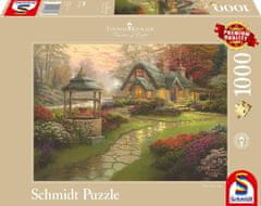 Schmidt Puzzle Hiša pri vodnjaku želja 1000 kosov