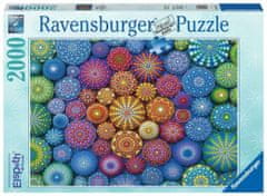 Ravensburger Puzzle Mavrične mandale 2000 kosov