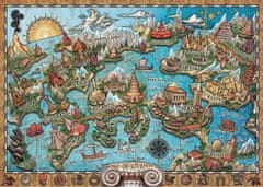Ravensburger Puzzle Skrivnostna Atlantida 1000 kosov