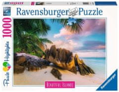 Ravensburger Puzzle Čudoviti otoki: Sejšeli 1000 kosov