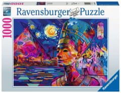 Ravensburger Puzzle Nefertiti na Nilu 1000 kosov