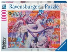 Ravensburger Puzzle Kupid in Psiha 1000 kosov
