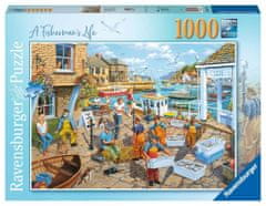 Ravensburger Puzzle Ribiško življenje 1000 kosov