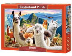 Castorland Puzzle Selfie lama na Macchu Picchu 1000 kosov