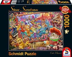 Schmidt Puzzle Cat Mania 1000 kosov