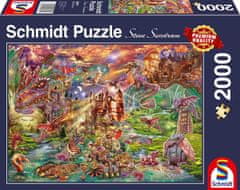 Schmidt Puzzle Zmajev zaklad 2000 kosov