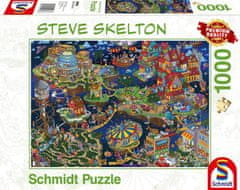 Schmidt Puzzle Svet na glavo 1000 kosov