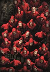 Clementoni Puzzle Netflix: La Casa de Papel - Zamaskiran 1000 kosov