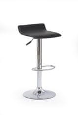 Halmar Barski stol H-1 - črn / krom