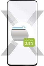 FIXED Full-Cover zaščitno steklo za Samsung Galaxy S21 FE 5G, kaljeno, čez celoten zaslon, črno (FIXGFA-722-BK)