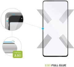 FIXED Full-Cover zaščitno kaljeno steklo za Samsung Galaxy A73 5G (FIXGFA-887-BK), črno