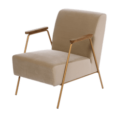 Miloo Home Fotelj Arties Beige 61X79X75Cm