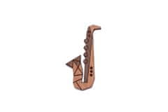 BeWooden lesena broška Saxophone Brooch univerzalna