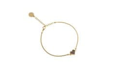 BeWooden ženske zapestnica Aurum Bracelet Heart S/M 17-21 cm