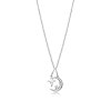 Igriva srebrna ogrlica Trend 13011C000-30 (verižica, obesek)