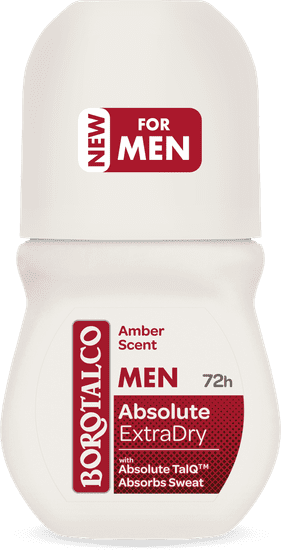 Borotalco Men Absolute Extra Dry Roll on dezodorant, 50 ml