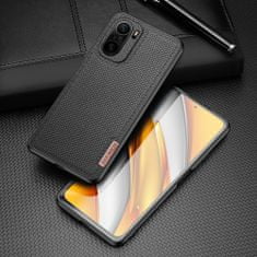 slomart ovitek dux ducis fino prevlečen z najlonskim materialom za xiaomi mi 11i / poco f3 črn