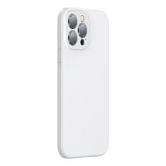 BASEUS silikonski ovitek liquid gel case za iphone 13 pro max white (aryt000502)