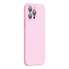 BASEUS liquid gel case silikonski ovitek za iphone 13 pro pink (aryt001004)