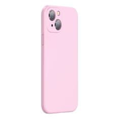 BASEUS silikonski ovitek liquid gel case za iphone 13 pink (aryt000904)