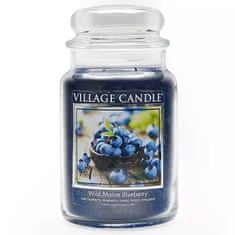 Village Candle Dišeča sveča v kozarcu Wild Maine Blue Berry 602 g