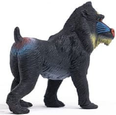 Schleich figura, mandril, 6.9 x 2.8 x 5.8 cm