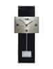 LESTUR Stenska ura Dekor stil - moderna stenska ura, lesena stenska ura z nihalom, poslovna ura, velika ura, Slovenija